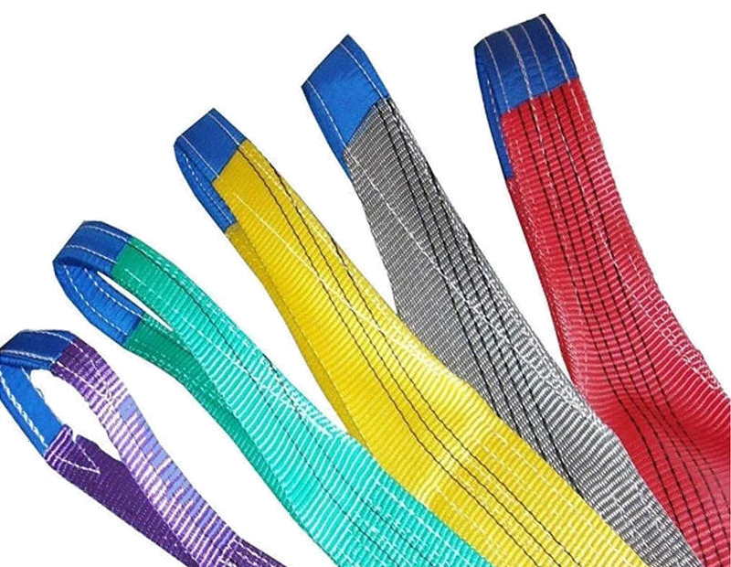 EN1492-1 Certified Polyester Webbing Sling Heavy Duty Lifting Belt