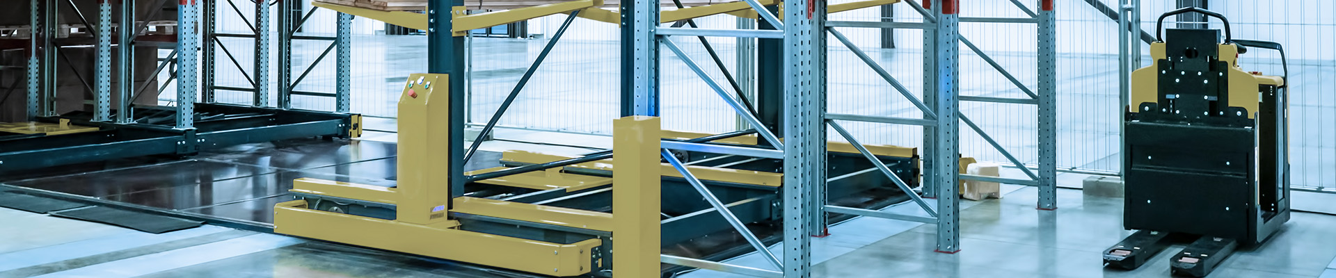 pallet stacker warehouse storage
