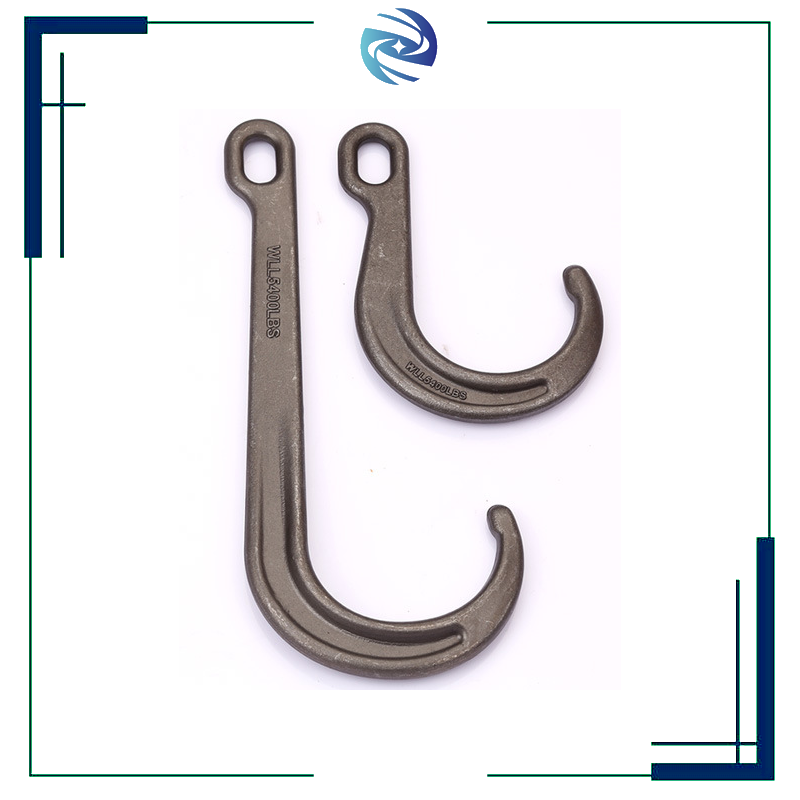 G80 Alloy Steel J-Opening Lifting Hook