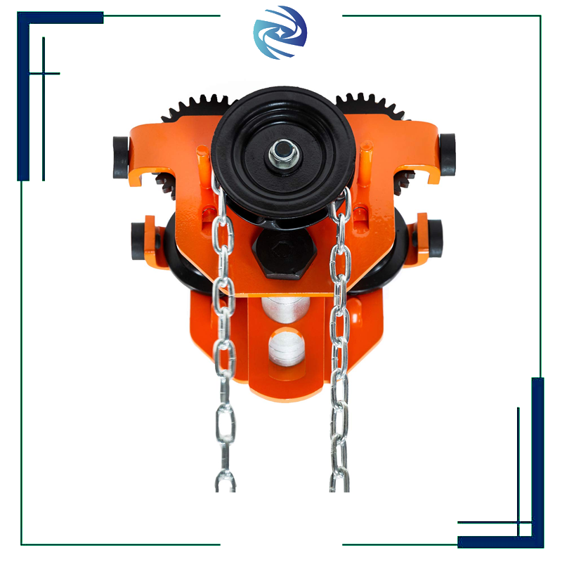 Manual Push I H Beam Hoist Trolley