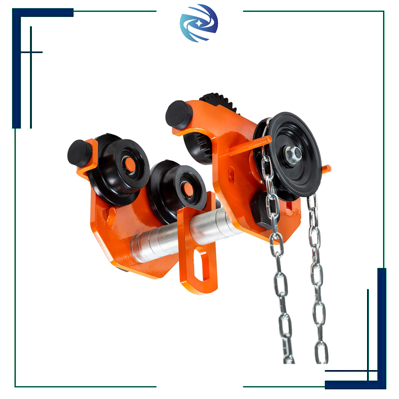 Manual Push I H Beam Hoist Trolley