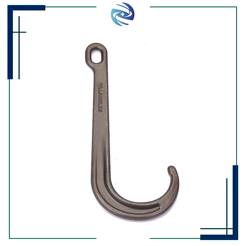 G80 Alloy Steel J-Opening Lifting Hook