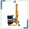 Manual drum stacker with hydraulic lifting system and steel frame