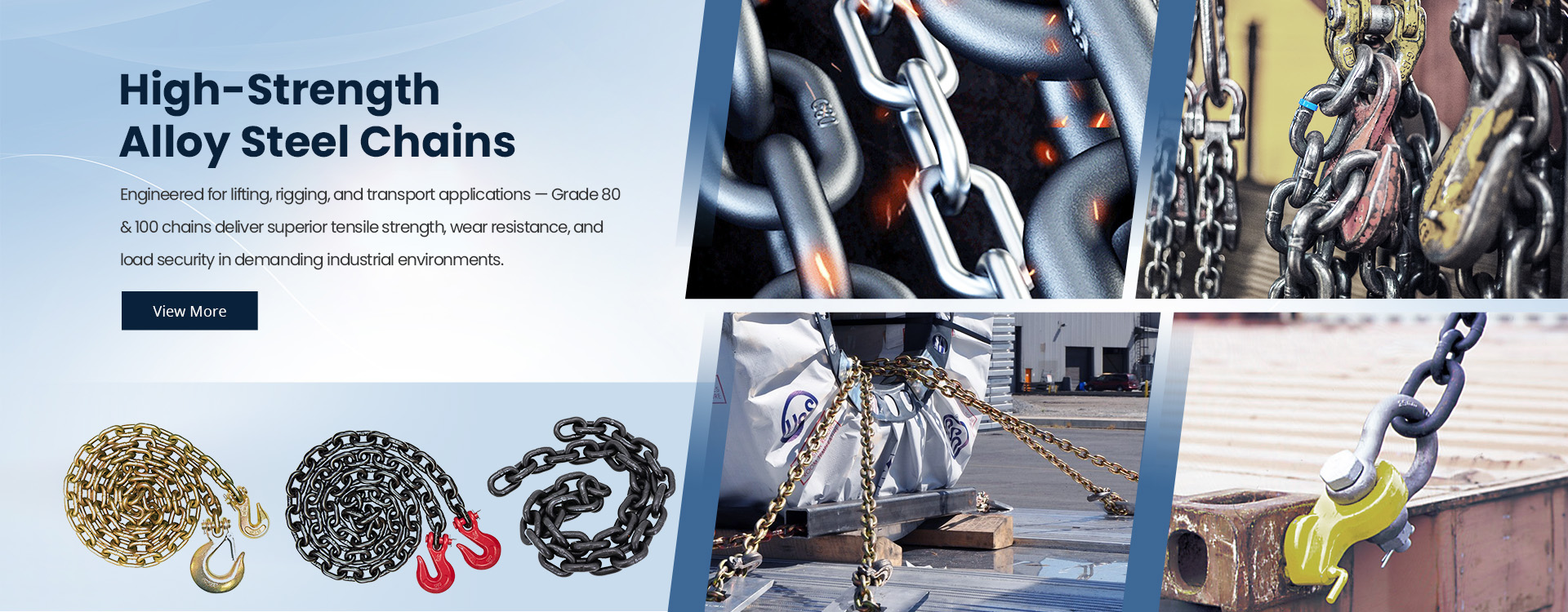 High-strength Alloy steel chains