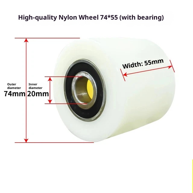 High-Performance Polyurethane (PU) and nylon Pallet Jack Wheels