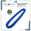 Polyester Endless Round Sling Heavy Duty Lifting Strap Industrial Use