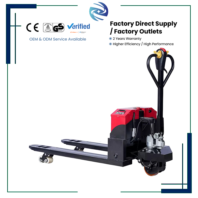 Long-Lasting Sealed Cylinder Electric Pallet Truck