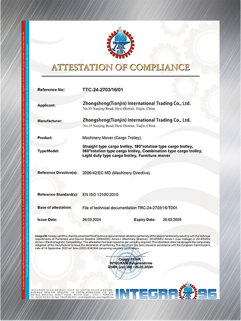 SGS test certification lifting