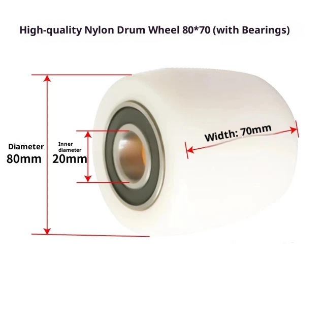 High-Performance Polyurethane (PU) and nylon Pallet Jack Wheels
