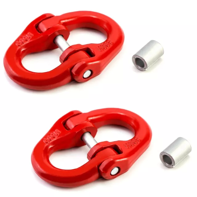 G80 Double Ring Link – Forged Lifting Connector