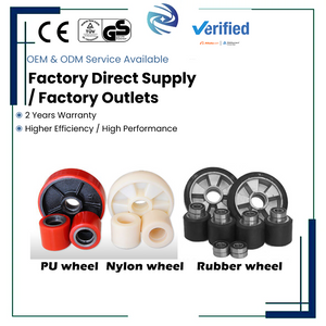 High-Performance Polyurethane (PU) and nylon Pallet Jack Wheels