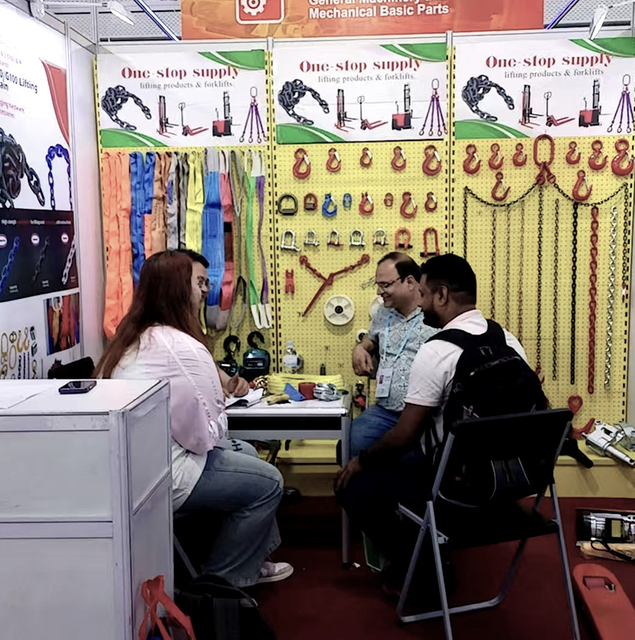 lifting equipment exhibition display1