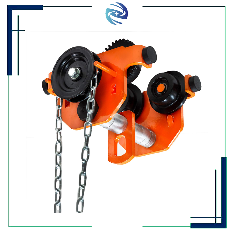 Manual Push I H Beam Hoist Trolley