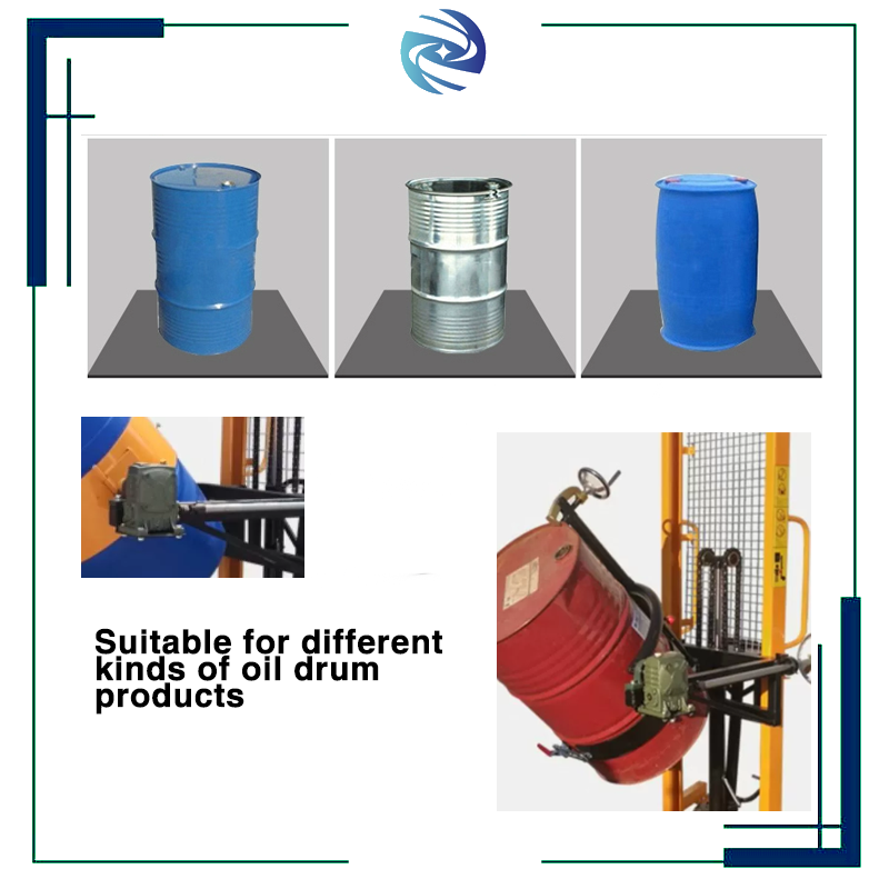 Oil drum stacker details