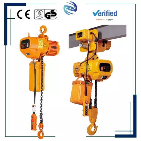 Heavy Lifting Equipment HHBB Eletcirc Chain Hoist from China manufacturer - Zhong Sheng Lifting.webp